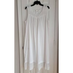 Eileen West Gatsby Lace Nightgown XL